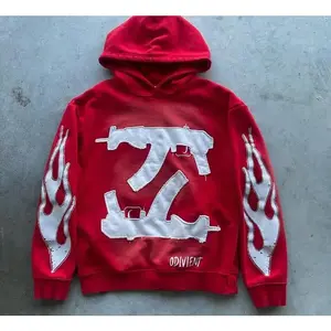 Y2k Graphic Hoodie Pullover Drop Shoulder Long Sleeve Hoodie Sweatshirt Top Pants