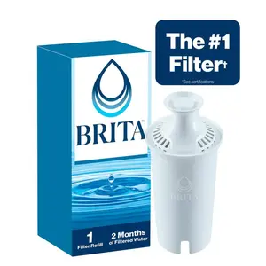 Standard Water Pitcher Replacement Water Filters, BPA Free (1-Pack)