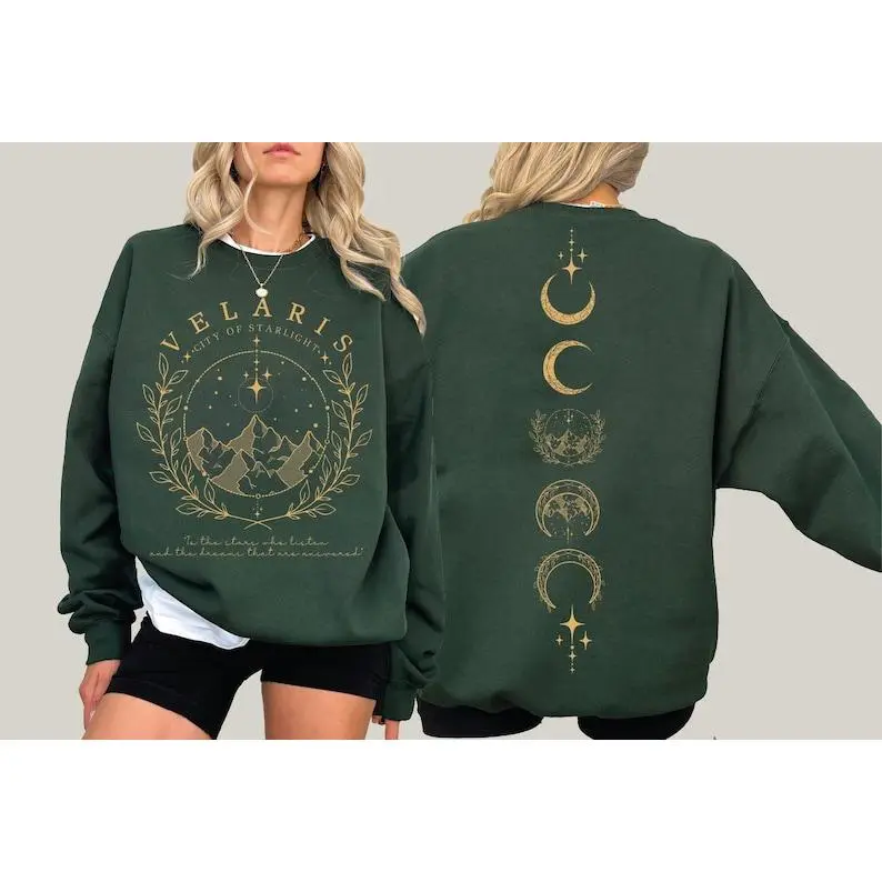 Court of Thorns And Roses Velaris Sweatshirt and Hoodie, Thorns and Roses Court of Dreams Shirt, Acotar Shirt, Night Court Acotar, SJM Shirt