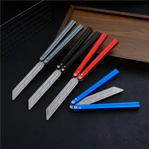 Aluminum Alloy Handle Butterfly Trainer, Fun Hand Swinging Toy, Beginner Practice Tool, Ideal for New Users, Enhance Hand Skills