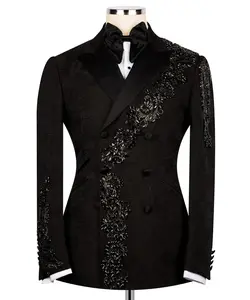 Handmade Exclusive Black Jewelry Tuxedo