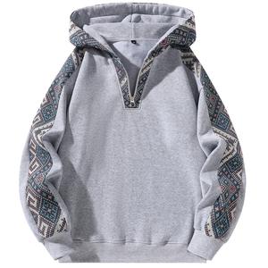 Women's Oversized Fleece-Lined Long-Sleeve Athletic Frontzip Hoodie - Black Polyester Clothes, Kangaroo Pocket, Casual Activewear Top, Casual Women's Hoodies
