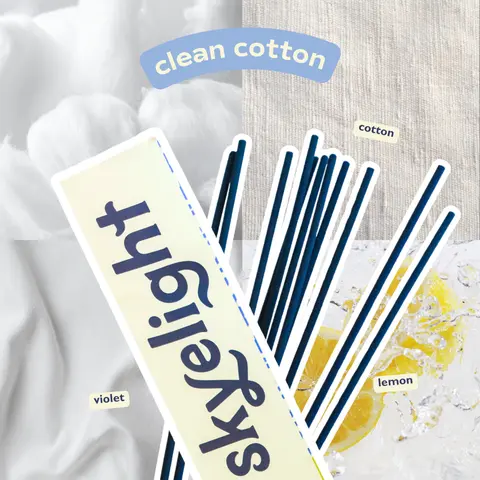 Clean Cotton Incense Sticks
