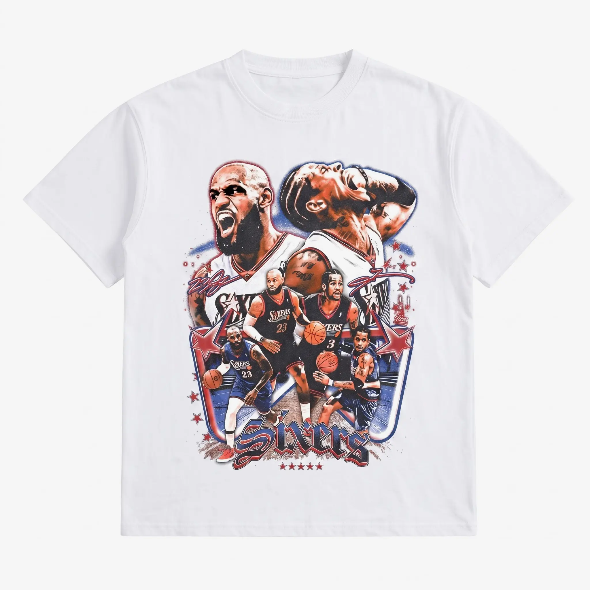 Adults & Youth PPhiladelphia Basketball Gildan & Comfort Colors T-Shirt, Sixers Basketball Player Graphic Tee, Philly Basketball Fan Gift Apparel Casual