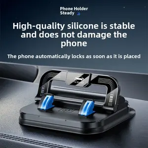 DashboardMountedPhoneHolderWithNumberPlateComboForVehicles Car Cellphone Mount