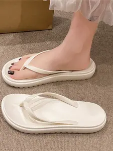 Women's Summer Fashion Flip Flops, New Style Beach Sandals, Holiday Gift, Vacation Toe-Post Slippers, Stylish Casual Footwear