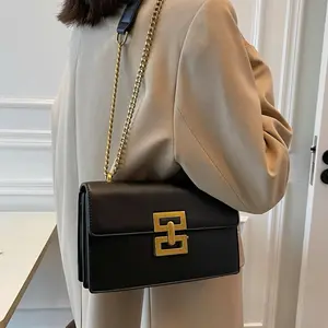 Light Luxury Crossbody Bag Shoulder Bag Small Square Bag Versatile Bag -Stylish crossbody bag, women's leather crossbody bag