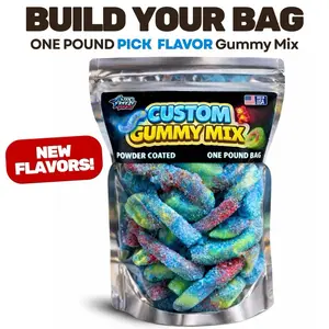 Pick Your Flavor Candy 1LB Bag- Pick Powder & Gummy- Astro Freeze Treats- Sweet & Sour Chewy Snack