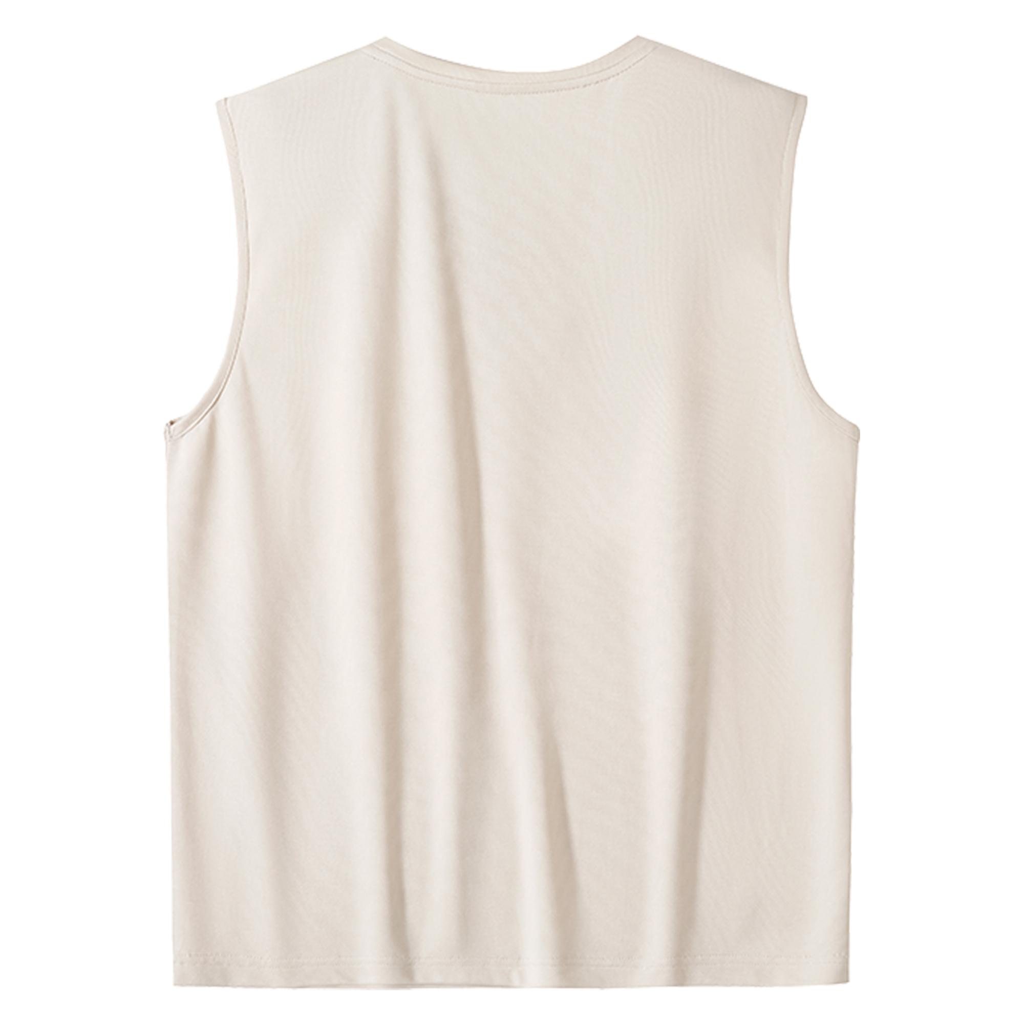 Men’s 5-Pack Solid-Color Athletic Tank Tops - Lightweight Polyester Men's Stuff, Breathable Stretch Sleeveless Sporty Chic Activewear, High Elasticity Minimalist Beater Set for Workouts & Everyday Wear (XXS Available)