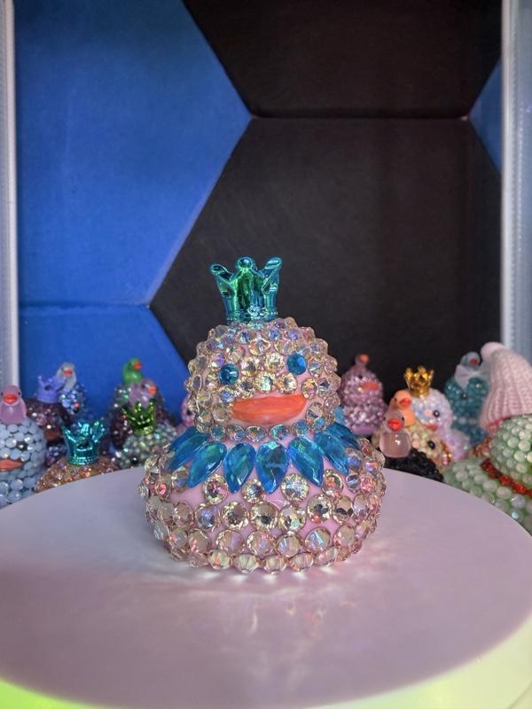 Rhinestone Rubber Ducks
