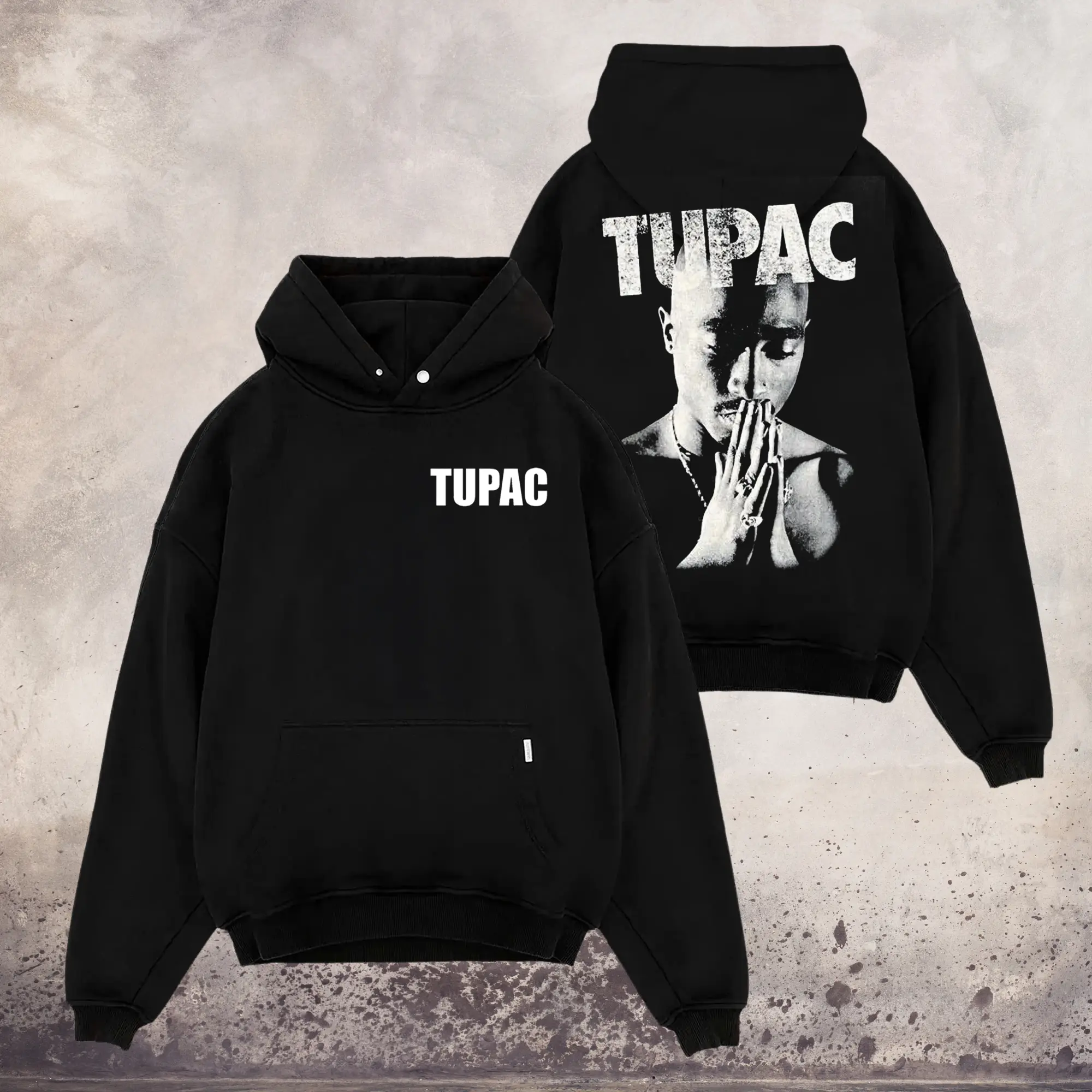 2Pac 2Side Hoodie, Tupac Hip Hop Music Lover Shirt, Vintage 90s Hip Hop Streetwear Apparel