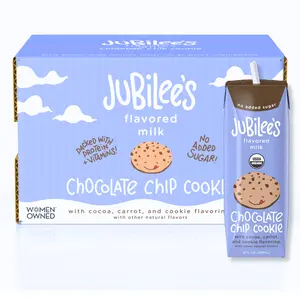 Chocolate Chip Cookie Organic Whole Milk Boxes, 12-pack