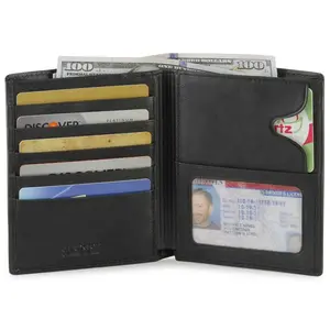 RFID Buxton Double High Hipster Wallet