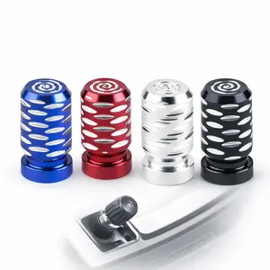 Universal Aluminum Tire Valve Stem Caps – 4PCS for Car, Motorcycle & Bike