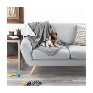 Petmaker Sherpa Reversible Dog Blanket