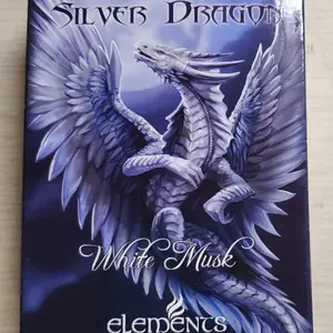 Silver Dragon White Musk Incense Cones