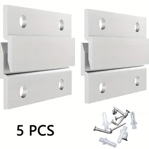 French Style Picture Frame Clips, Z-Shaped Hooks, Wall Mount Sturdy Bracket, Decorative Hanging Accessories for Home Decoration