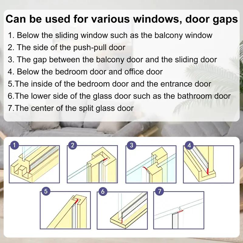 Transparent Weatherproof And Impact-Resistant Tape, Suitable For Sealing Gaps Around Doors And Windows, Energy Efficient, Durable, And Versatile.