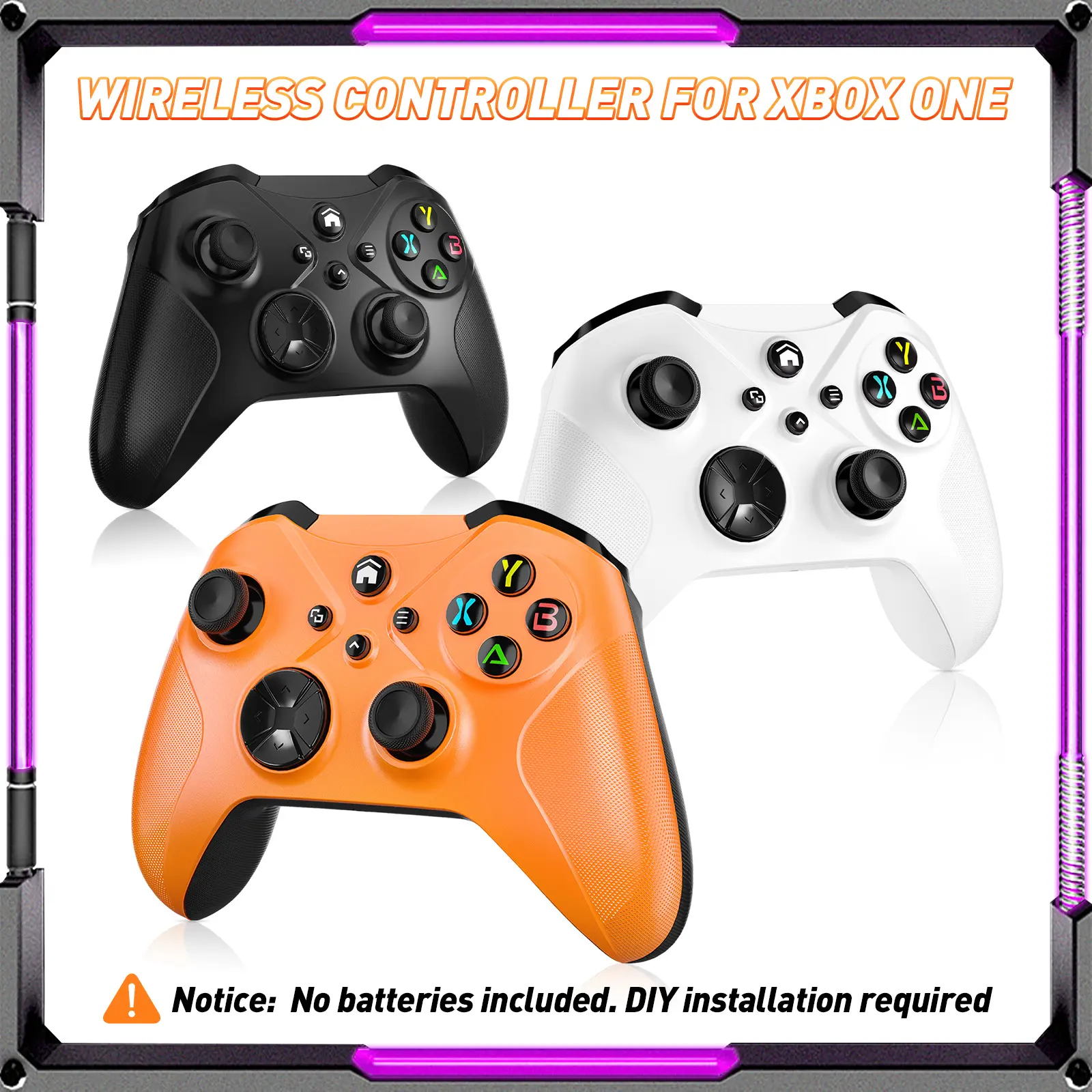 Xbox One Wireless Controller Pro, Multi-Platform Gamepad for Xbox One/PC/Android/iOS  with Turbo, Macro & Dual Vibration, Bluetooth/USB-C/WiFi Connectivity -  TikTok Shop