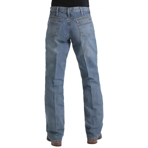 Cinch Men's White Label Relaxed Fit Medium Stone Wash Jeans MB92834003