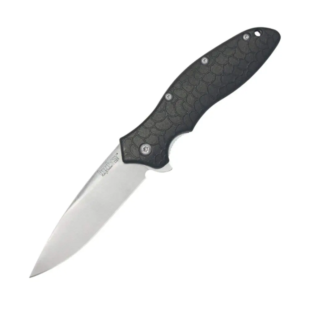 Kershaw Oso Sweet Folding Pocket Knife – 8Cr13MoV Drop Point Blade, Glass-Filled Nylon Handle (KS1830)