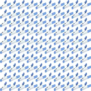 100 count. 2" Inch Spring Metal Clamps wholesale Bulk - Blue