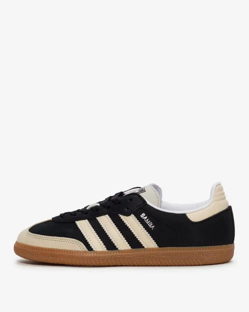 Women's Adidas Samba OG "Black Wonder White" IE5836 Fashion Athletic Sneaker