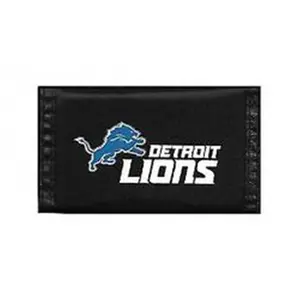 Detroit Lions Wallet Nylon Trifold