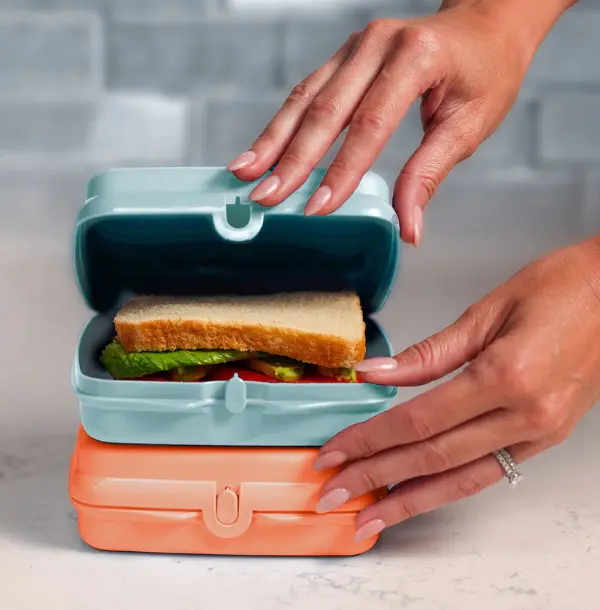 Tupperware Eco Sandwich Keeper (one) Tupperware Eco Sandwich Keeper (one)