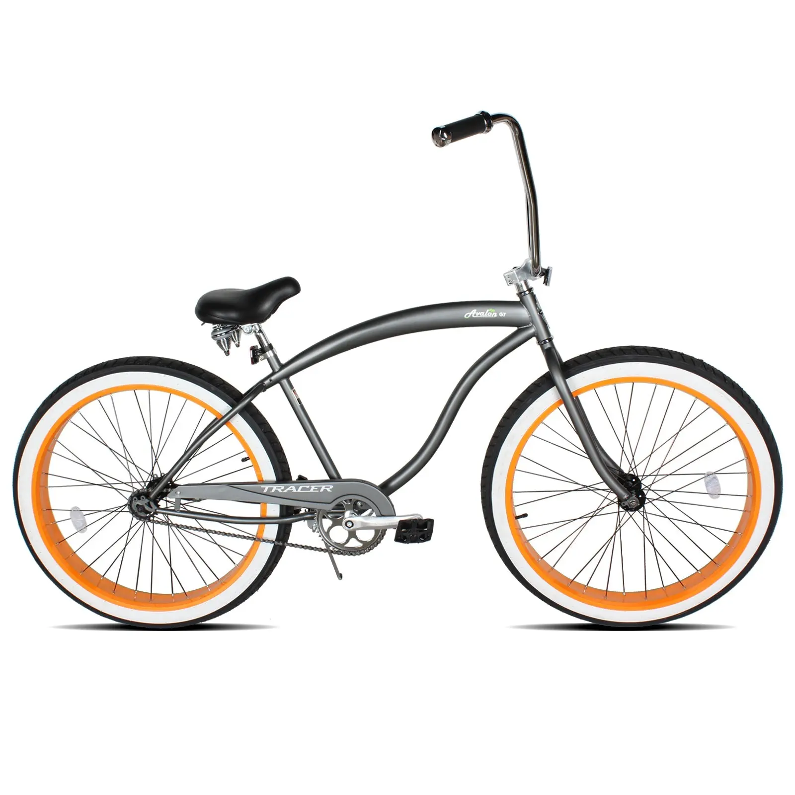 Tracer Avalon GT 29'' Fat Tire stretch Beach Cruiser Bike 1-Speed/7-Speed Tracer Avalon GT 29'' Fat Tire stretch Beach Cruiser Bike 1-Speed/7-Speed