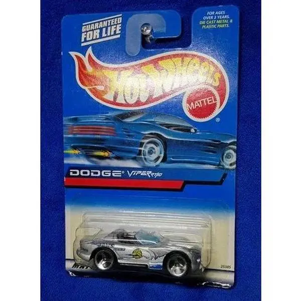 Dodge Viper RT/10 Collector's Edition Hot Wheels Die-Cast | 90s American Sports Car Legend