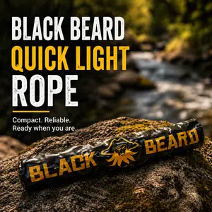 Black Beard Quick Light Rope