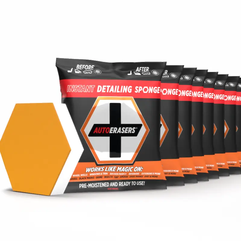 AutoERASERS️ Instant Automotive Cleaner: 8 Pack