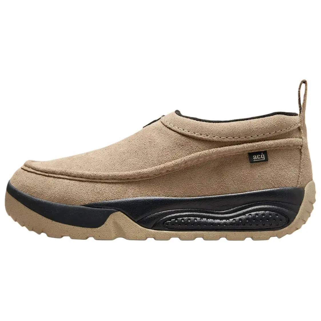 Nike ACG Izy Limestone Men's Brown Slip-On Mid-Top Outdoor Footwear - Casual Adventures Shoes with Comfort, Warmth, Traction