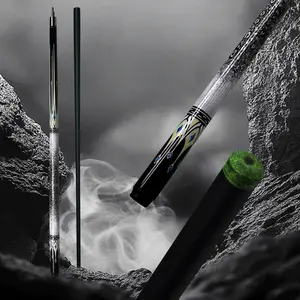 Premium 13mm Carbon Fiber Pool Cue with Quick Connect Joint & Durable Leather Tip