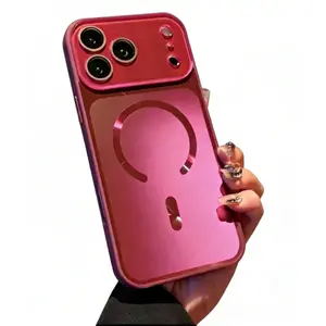 Shimmer Flow Panoramic View iPhone Case with Lens Protector | Shockproof Clear Cover for 17 Pro Max/16/15/14 Pro