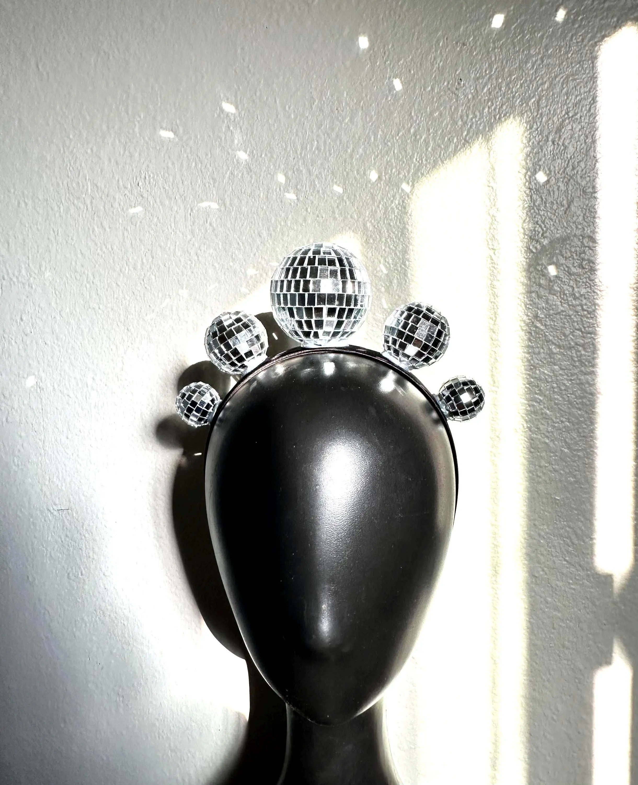 Disco Baby Headband - Mirror Ball Dancing Queen Crown - Custom Colors