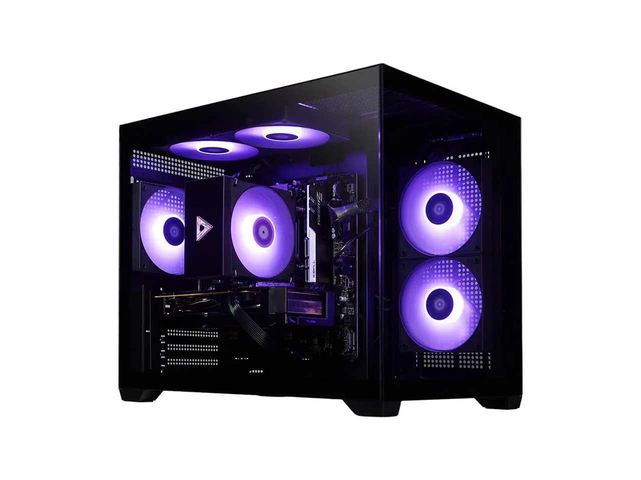 STORMCRAFT Gaming PC SIRIUS Intel Core i5-14400F NVIDIA GeForce RTX 5060 AI Powered 16GB 3200MHz RGB 1TB NVMe SSD 650W PSU Windows 11 Home - SI1440FBB-560N2