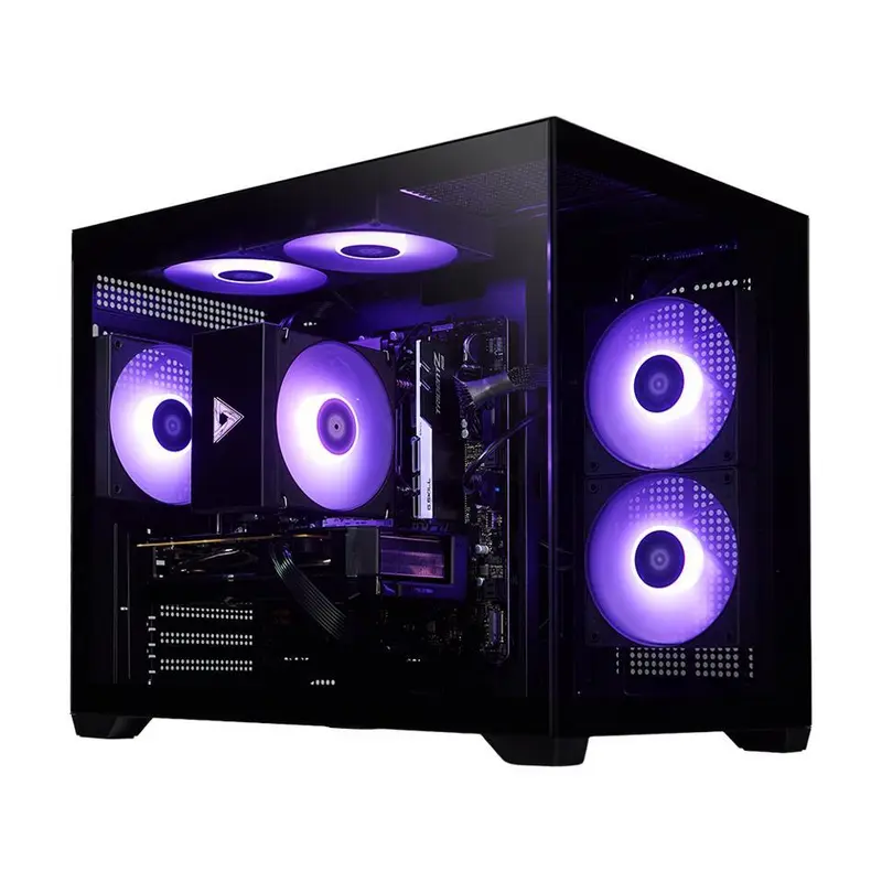 STORMCRAFT Gaming PC SIRIUS Intel Core i5-14400F NVIDIA GeForce RTX 5060 AI Powered 16GB 3200MHz RGB 1TB NVMe SSD 650W PSU Windows 11 Home - SI1440FBB-560N2