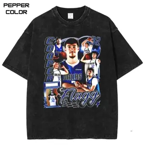 Cooper Flagg  Card  T-shirt, Basketball 90's Graphic Tee, Game Day Shirt, Unisex Streetwear Tee, cotton crewneck shirt, Trending, All Size, Gift Basketball fans