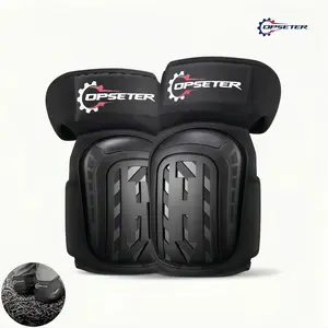 OPSETER Heavy Duty Foam Gel Knee Pads Men Work Construction Flooring Gardening