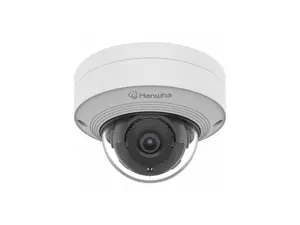 Hanwha QNV-C8012 5 Megapixel Outdoor Network Camera - Color - Dome - White - Infrared Night Vision - H.265, H.264, MJPEG, H.265M, H.265H, H.264H, H.264M - 2592 x 1944 - 2.40 mm Fixed Lens - 30 fps - C