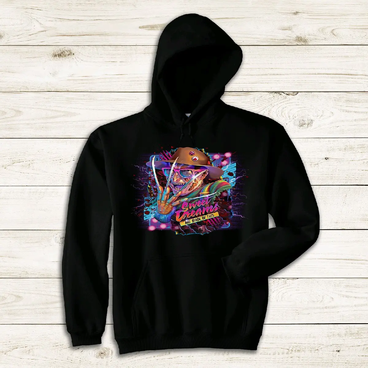 Retro Freddy Cotton Hoodie