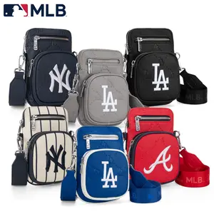 MLB Women & Men Small Crossbody Bag,Shoulder Bags for Chest Bag Cross Body Bag Fanny Pack for Outdoors Hiking Traveling,Crossbody Small Sling Backpack Sling Bag （B）25-325
