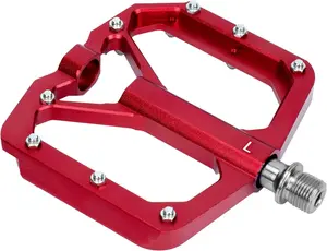 Mountain  Pedals 3 Sealed Bearings  CNC Machined 9/16" Flat Bicycle Pedals with Removable Grip Pins for Road  MTB BMX