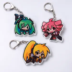 Triple Baka Miku, Teto and Neru | Vocaloid Acrylic Keychains