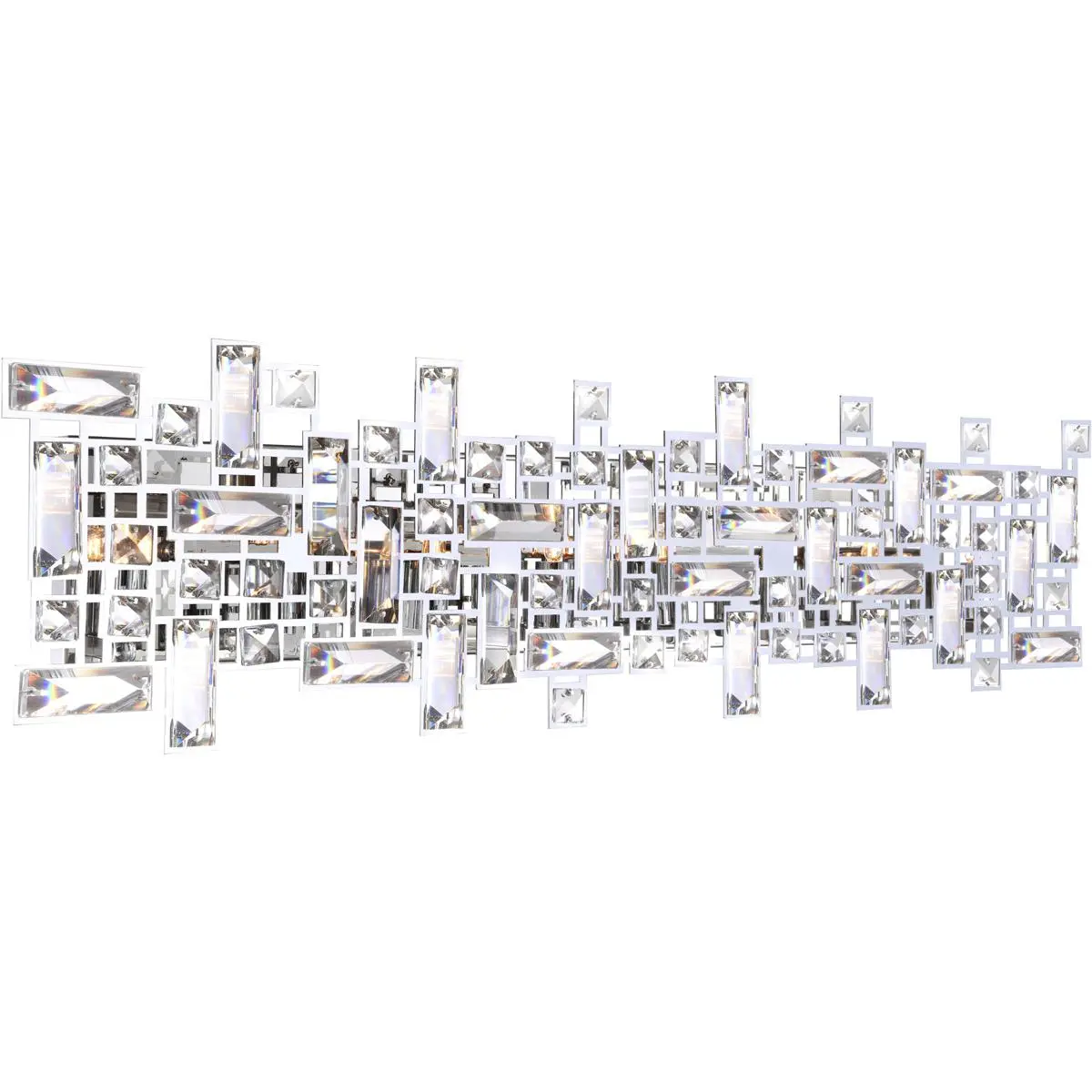 CWI Lighting Arley 8 Light 30 inch Chrome Vanity Light Wall Light 5689W30-8-601
