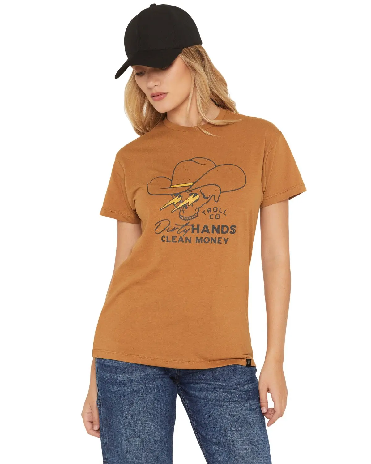 Troll Co Women's Women'S Savage Dhcm Short Sleeve Graphic Tee - Tc2602