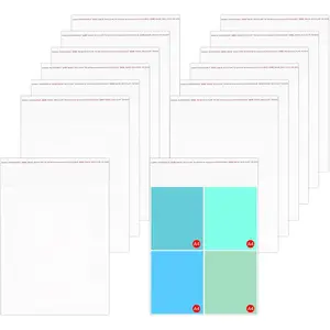 ​18" x 24" Clear Cellophane Bags 100pcs Large Self Sealing Bags Resealable OPP Poly Bags 1Mil for Clothes Art Gifts Prints Posters Garment Magazine Handicraft Photos Brochure Documents