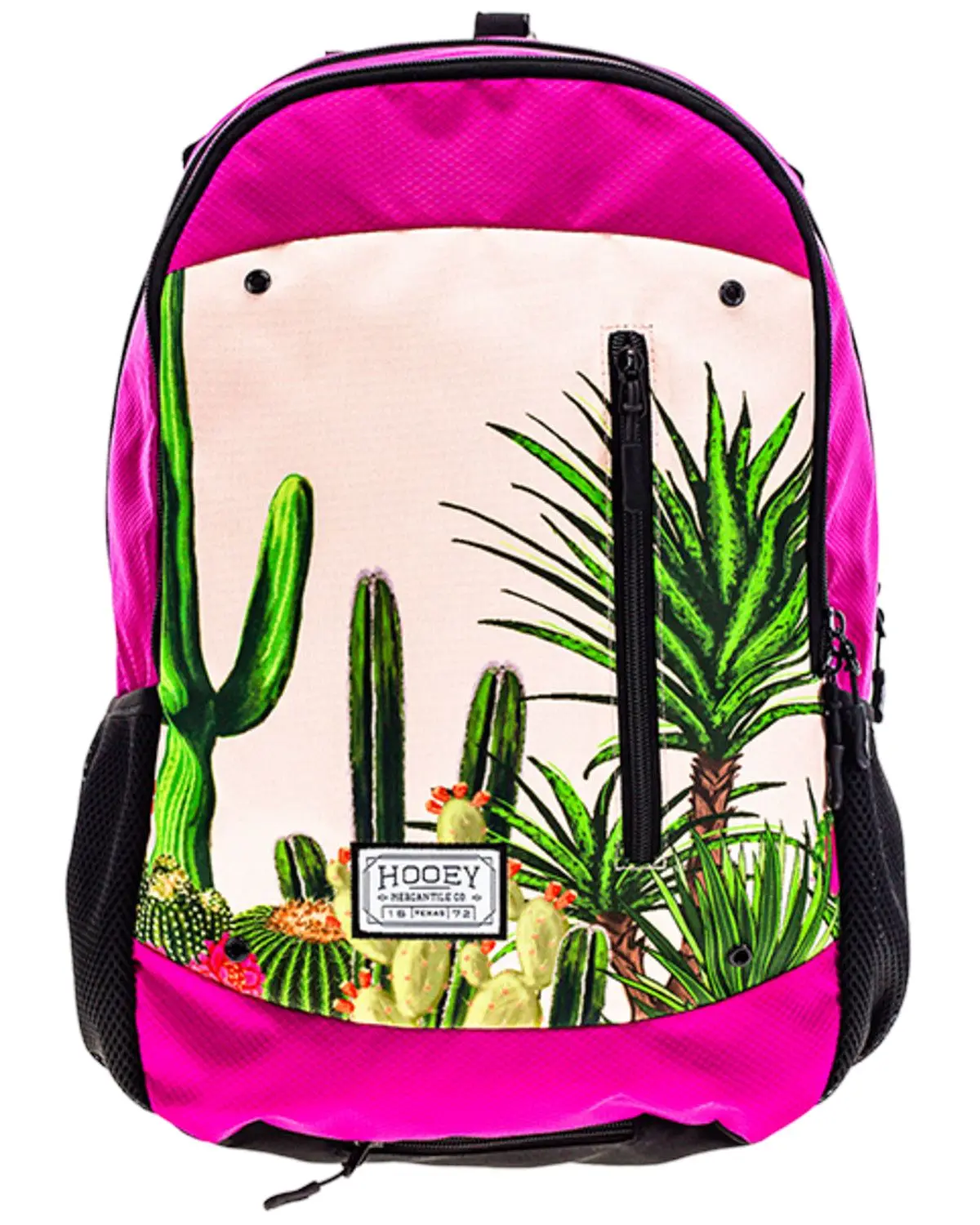 Hooey Unisex Rockstar Cactus Print Backpack - Bp072pkpr Hooey Unisex Rockstar Cactus Print Backpack - Bp072pkpr